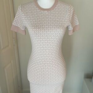 Michael Kors Powder Blush Signature Dress